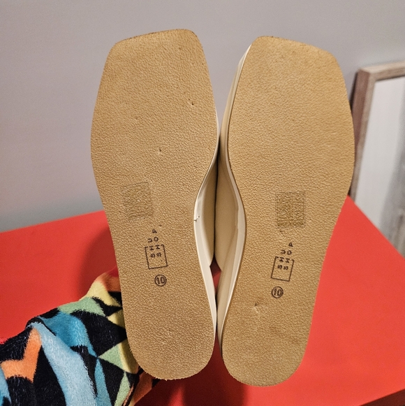 Women's Square Toe Platform Sandals - Picture 6 of 8